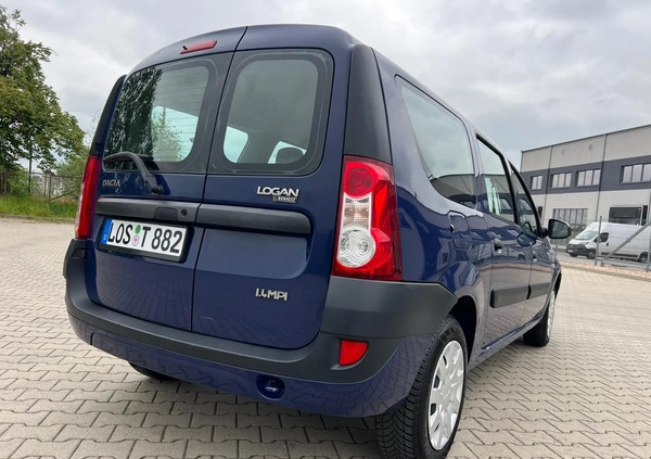 Dacia Logan cena 4500 przebieg: 144817, rok produkcji 2008 z Świdnica małe 379